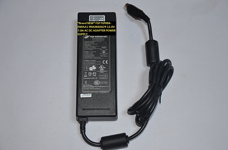 *Brand NEW* FSP 9NA0840429 FSP084-DMAA1 12.0V 7.0A AC DC ADAPTER POWER SUPPLY
